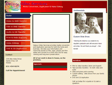 Tablet Screenshot of dejavuvideoservices.com
